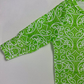 Iti (Kakariki/Green) long sleeve onesie