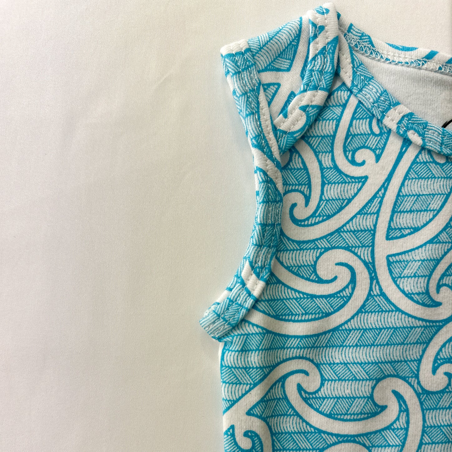 Singlet Onesie - Raumati (Kikorangi/Blue)